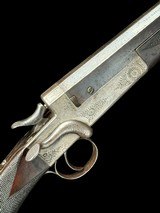 C. ROSSON - SIDELEVER HAMMER ROOK RIFLE - CONVERTED TO - 410 SHOTGUN - OCTAGONAL BBL - ENGLISH CLASSIC - 6 of 17