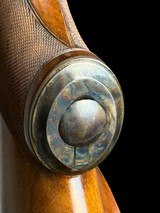 STUNNING - AUG. FRANCOTTE - BELGIUM - 300 H&H - GOLD GAME SCENE ENGRAVED - SWAROVSKI QUICK-DETACH SCOPE - - 8 of 16