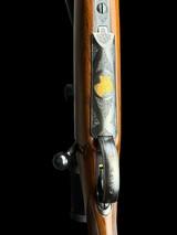 STUNNING - AUG. FRANCOTTE - BELGIUM - 300 H&H - GOLD GAME SCENE ENGRAVED - SWAROVSKI QUICK-DETACH SCOPE - - 10 of 16
