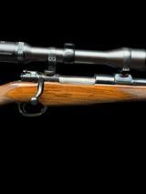 STUNNING - AUG. FRANCOTTE - BELGIUM - 300 H&H - GOLD GAME SCENE ENGRAVED - SWAROVSKI QUICK-DETACH SCOPE - - 6 of 16