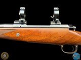 BEAUITFUL MAG ITALY DELUXE BOLT RIFLE 9.3X62 - DAKOTA ACTION - 30mm TALLEY QD RINGS - SABATTI ENGRAVED - 8 of 20