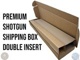 PREMIUM SHOTGUN SHIPPING BOX - DOUBLE INSERT - HEAVY DUTY - TRUSTED BY TOP AUCTION HOUSES