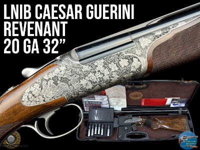 LNIB CAESAR GUERINI REVENANT SPORTING 20 GA 32