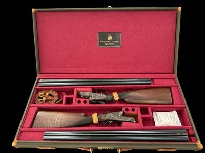TRUE PAIR - AYA - XXV -
CHURCHILL RIB - GAME GUNS - HAND DETACHABLE LOCKS - CASED