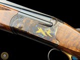 NIB CAESAR GUERINI TEMPIO LIMITED EDITION - 410 - 30" - GOLD GAME SCENE - 7 of 20