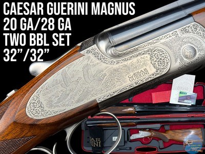 CAESAR GUERINI - MAGNUS FIELD - 20/28 2 BBL SET - 32