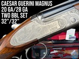 CAESAR GUERINI - MAGNUS FIELD - 20/28 2 BBL SET - 32