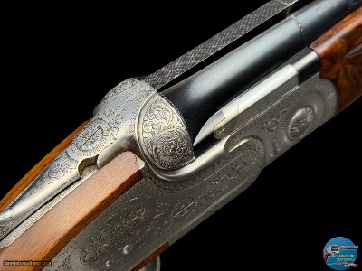 BERETTA SO6 12 GA O/U - ROSE & SCROLL ENGRAVED - CASED W/ ACC. - Image 8 of 20