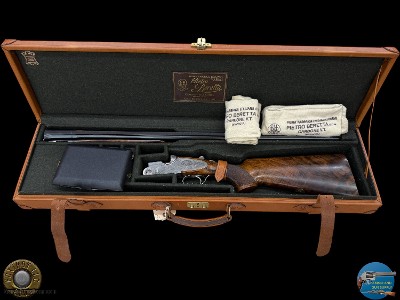 BERETTA SO6 12 GA O/U - ROSE & SCROLL ENGRAVED - CASED W/ ACC. - Image 2 of 20