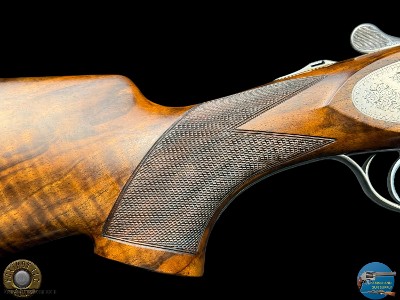 BERETTA SO6 12 GA O/U - ROSE & SCROLL ENGRAVED - CASED W/ ACC. - Image 3 of 20