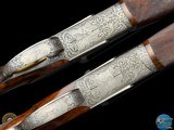 EXHIBITION PAIR - TOMASONI ENGRAVED - PERUGINI & VISINI 20 GA 3