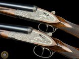 ARRIETA SPAIN TRUE PAIR MODEL 802 - HAND DETACHABLE SIDELOCK SELF OPENER - 16.125