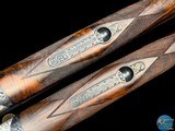 DESIABLE PAIR PERAZZI SCO/C 20 GAUGE - ENGRAVING NO. 335 - CASED - 30" BARRELS - 13 of 20