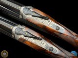 DESIABLE PAIR PERAZZI SCO/C 20 GAUGE - ENGRAVING NO. 335 - CASED - 30" BARRELS - 11 of 20