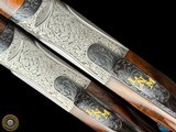 DESIABLE PAIR PERAZZI SCO/C 20 GAUGE - ENGRAVING NO. 335 - CASED - 30" BARRELS - 3 of 20