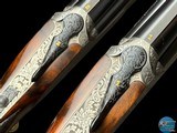 DESIABLE PAIR PERAZZI SCO/C 20 GAUGE - ENGRAVING NO. 335 - CASED - 30" BARRELS - 4 of 20