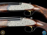 DESIABLE PAIR PERAZZI SCO/C 20 GAUGE - ENGRAVING NO. 335 - CASED - 30" BARRELS - 12 of 20