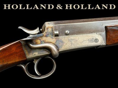 HOLLAND & HOLLAND - 410 - ROOK SHOTGUN - SIDELEVER - EJECTOR - CASE COLOR