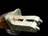FREDERICK BEESLEY - 28GA -
ENGRAVED GAME GUN - LONDON - CASED - 15