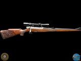 STEYR MANNLICHER FACTORY ENGRAVED 9.3X62 - SALESMAN SAMPLE - CARVED STOCK - 20 of 20