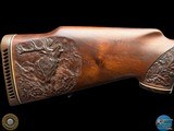 STEYR MANNLICHER FACTORY ENGRAVED 9.3X62 - SALESMAN SAMPLE - CARVED STOCK - 16 of 20