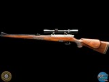 STEYR MANNLICHER FACTORY ENGRAVED 9.3X62 - SALESMAN SAMPLE - CARVED STOCK - 18 of 20