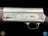 FN BROWNING AUTO 5 LIGHT TWELVE -BELGIUM 1949- GAME SCENE & SCROLL ENGRAVED - 14 of 20