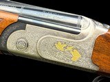 RIZZINI - AURUM LIGHT - 410 - O/U - GOLD GAME SCENE ENGRAVED - - 2 of 17