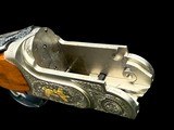 RIZZINI - AURUM LIGHT - 410 - O/U - GOLD GAME SCENE ENGRAVED - - 15 of 17