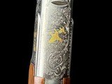 RIZZINI - AURUM LIGHT - 410 - O/U - GOLD GAME SCENE ENGRAVED - - 5 of 17