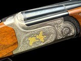 RIZZINI - AURUM LIGHT - 410 - O/U - GOLD GAME SCENE ENGRAVED - - 3 of 17