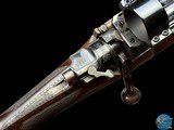 DUMOULIN BELGIUM - 505 GIBBS DELUXE DANGEROUS GAME BOLT RIFLE - 30mm RINGS - 12 of 20