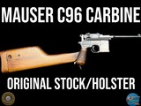 WAFFENFABRIK MAUSER OBERNDORF C96 BROOMHANDLE W/ ORIGINAL STOCK