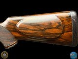 GRAVEX 450 NE DELUXE DOUBLE RIFLE - BOLSTERED H&H SIDELOCK ACTION - BULINO GAME SCENE AND SCROLL - 15 of 20
