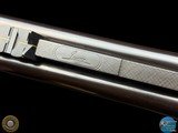 GRAVEX 450 NE DELUXE DOUBLE RIFLE - BOLSTERED H&H SIDELOCK ACTION - BULINO GAME SCENE AND SCROLL - 6 of 20
