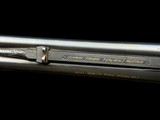 FANZOJ | DELUXE SIDELOCK DOUBLE RIFLE | 470 NE | GOLD INDIA GAME AND SCROLL ENGRAVED | CASED - 6 of 20
