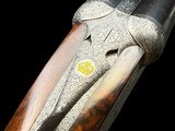 FLLI. PIOTTI | MODEL KING | 20GA | PATELLI ENGRAVED | SIDELOCK | EJECTOR | CASED - 4 of 19