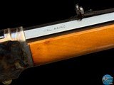 NAVY ARMS UBERTI MOD. 73 SPORTING RIFLE - 44-40 WIN - 1977 - CASE COLOR - 5 of 20