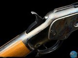 NAVY ARMS UBERTI MOD. 73 SPORTING RIFLE - 44-40 WIN - 1977 - CASE COLOR - 12 of 20