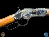 NAVY ARMS UBERTI MOD. 73 SPORTING RIFLE - 44-40 WIN - 1977 - CASE COLOR - 15 of 20