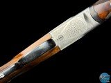 BERETTA S3 SIDELOCK O/U 12 GA - FLORAL & SCROLL - SINGLE TRIGGER -SOLID RIB - 14 of 20