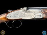 BERETTA S3 SIDELOCK O/U 12 GA - FLORAL & SCROLL - SINGLE TRIGGER -SOLID RIB - 15 of 20