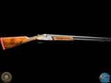 BERETTA S3 SIDELOCK O/U 12 GA - FLORAL & SCROLL - SINGLE TRIGGER -SOLID RIB - 19 of 20