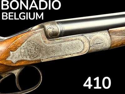 DONADIO | BELGIUM | 410 | SXS | UNIQUE ENGRAVED SIDEPLATED ACTION | 26