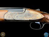 DENIS FONTANA ~ ARMI ART ITALY - 16 GA - DELUXE SIDEPLATED O/U - ROSE & SCROLL - DELUXE WOOD - 8 of 20