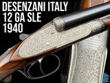 ARMI DESENZANI ITALY - SIDELOCK SXS 12 GA - 28.5" FULL/FULL - 1940