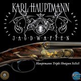 HAUPTMANN TRIPLE SxSxS - Karl Hauptmann Jagdwaffen of Ferlach Austria 2026 Show Schedule
