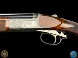 PERUGINI & VISINI - 20 GA O/U -TOMASONI ENGRAVED - DETACHABLE TRIGGER GROUP - 7 of 20