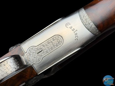 ABBIATICO & SALVINELLI (FAMARS) CASTORE 12 GA - SELF-COCKING HAMMER SXS - Image 8 of 20