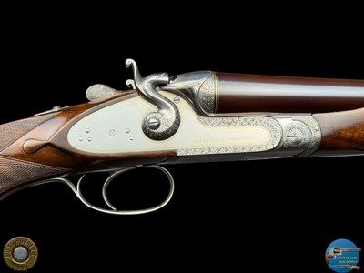 ABBIATICO & SALVINELLI (FAMARS) CASTORE 12 GA - SELF-COCKING HAMMER SXS - Image 6 of 20